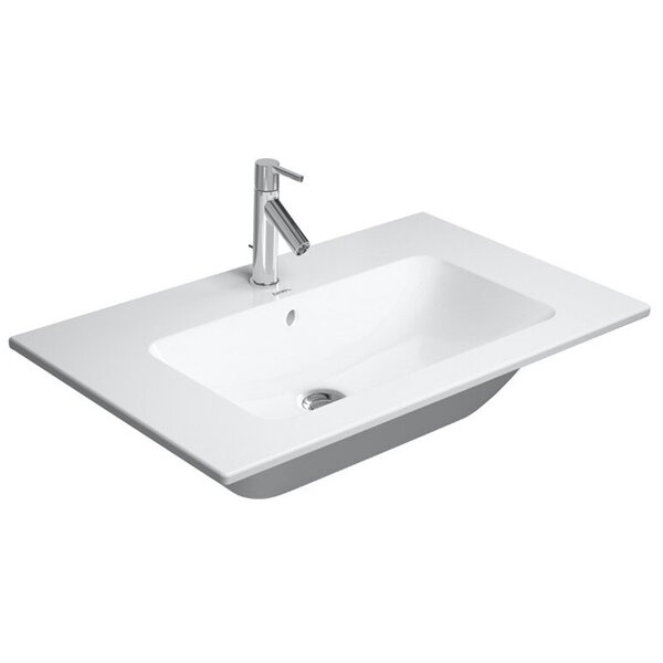 Duravit Me by Starck Раковина для мебели 830х490 мм с 1 отв под смеситель, цвет белый (продаем с базой LC624107979)