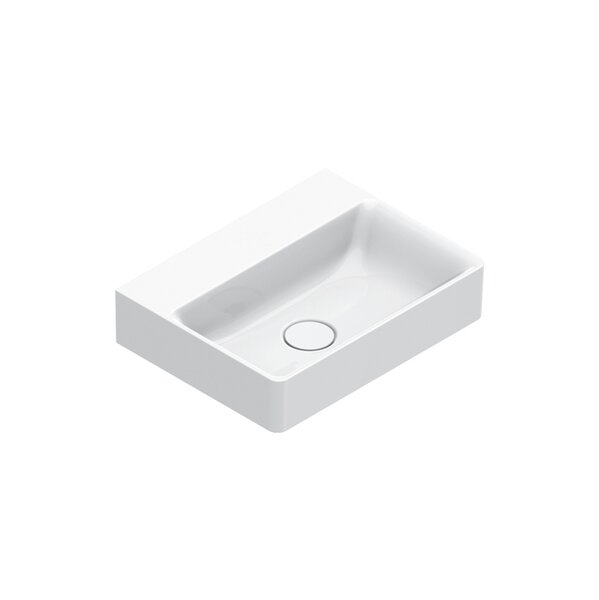 Catalano GREEN Раковина 45x35, без отв. под смеситель, покрытие Cataglaze+, цвет белый глянцевый
