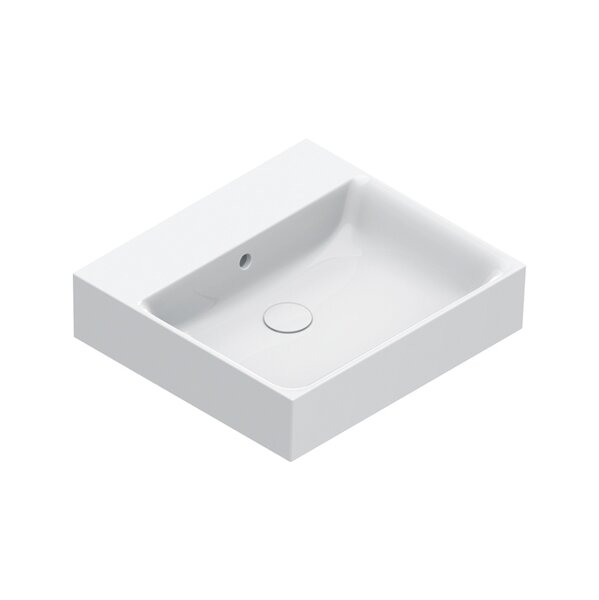 Catalano PREMIUM Раковина 50x47, без отв. под смеситель, покрытие Cataglaze+, цвет белый глянцевый