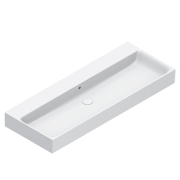 Catalano PREMIUM Раковина 120x47, без отв. под смеситель, покрытие Cataglaze+, цвет белый глянцевый