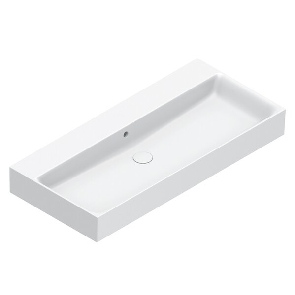 Catalano PREMIUM Раковина 100x47, без отв. под смеситель, покрытие Cataglaze+, цвет белый глянцевый