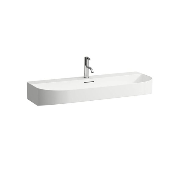 LAUFEN SONAR Раковина 1000x420x145 мм., с 1 отверстием для смесителя, с переливом, цвет белый
