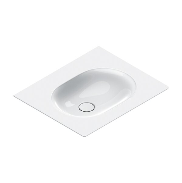Catalano SFERA Раковина консоль 60x50, без отв. под смеситель, покрытие Cataglaze+, цвет белый глянцевый
