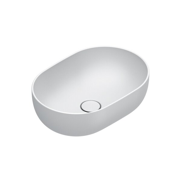 Catalano SFERA Раковина 50x35 h16 накладная, без отв. под смеситель, покрытие Cataglaze+, цвет белый матовый