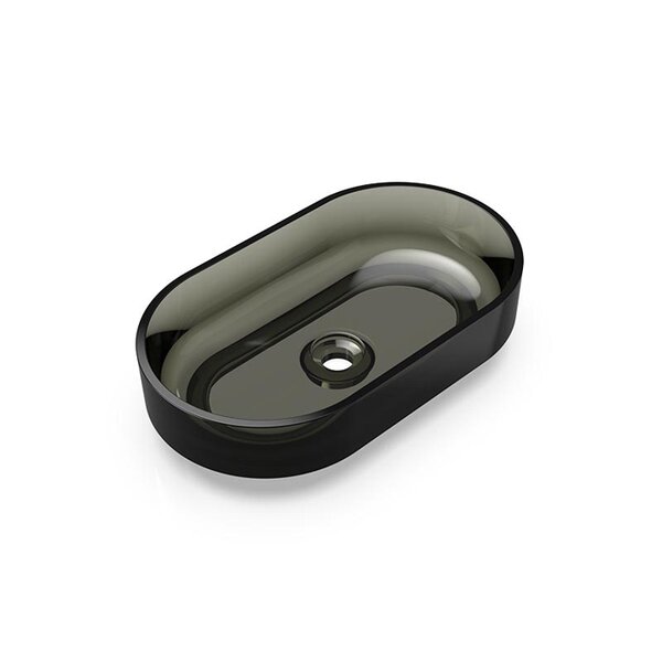 Knief Ellipse Shape Раковина накладная из полимерного материала 550x320x140 мм, цвет Turmalin # 020