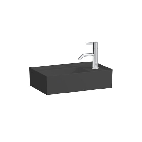Laufen Kartell Раковина 460х280х120мм без перелива, с 1 отв. под смеситель, цвет: черный глянцев (ЦЕНА на 1шт со склада РФ!)