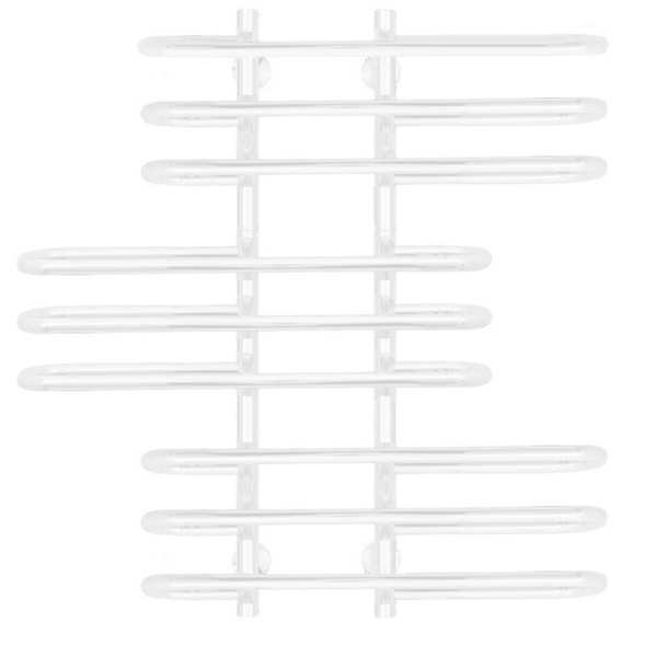 Полотенцесушитель электрический Secado Венеция 6 80x20x80 белый матовый