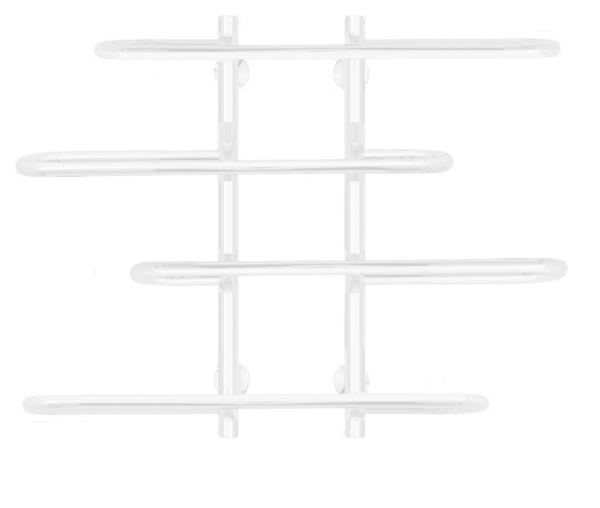 Полотенцесушитель электрический Secado Венеция 4 60x20x70 белый матовый