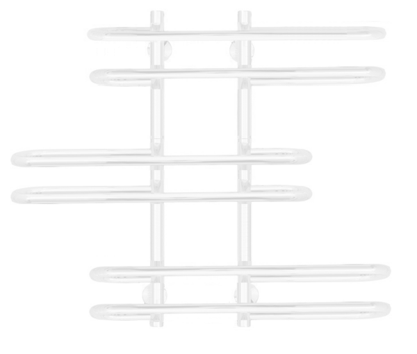 Полотенцесушитель электрический Secado Венеция 6 60x20x70 белый матовый