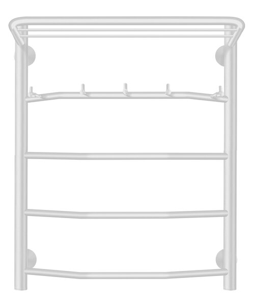 Полотенцесушитель электрический Secado Агата 1 КСП 60x50 белый матовый