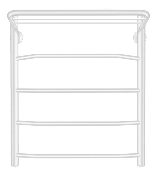 Полотенцесушитель электрический Secado Агата 1 СП 60x40 белый матовый