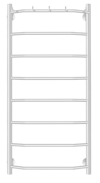 Полотенцесушитель электрический Secado Агата 1 К 100x60 белый матовый