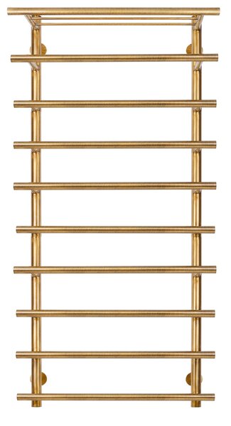 Полотенцесушитель электрический латунный Secado Турин 6 120x60x70 бронза