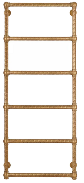 Полотенцесушитель электрический латунный Secado Фалерони 1 Trenza 40x120 бронза