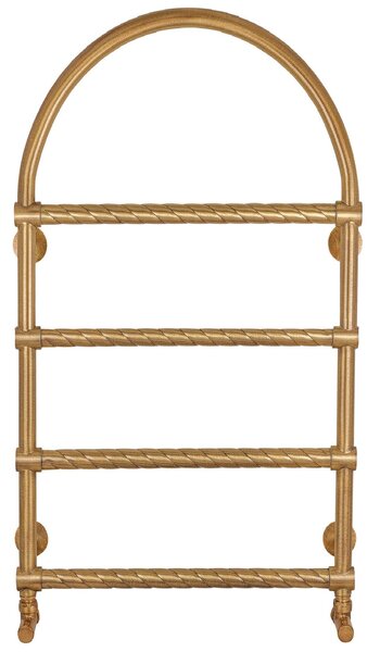 Полотенцесушитель электрический латунный Secado Римини 2 Trenza 50x80 бронза