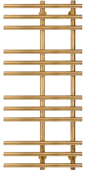 Полотенцесушитель электрический латунный Secado Турин 3 120x20x50 бронза