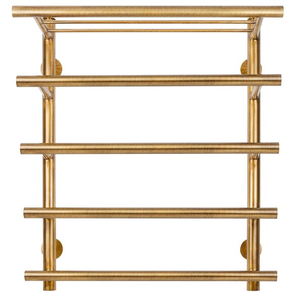 Полотенцесушитель электрический латунный Secado Турин 6 60x50x60 бронза