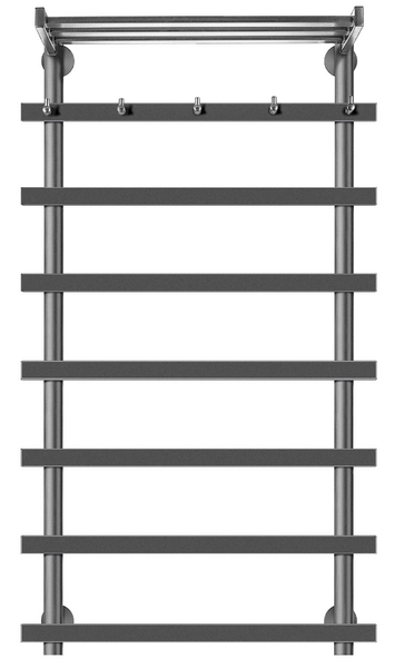 Полотенцесушитель электрический Secado Понтида 1 КСП 100x50x60 графит