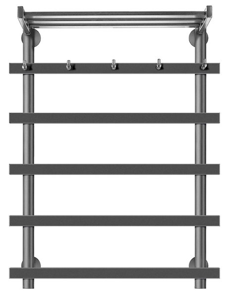 Полотенцесушитель электрический Secado Понтида 1 КСП 80x50x60 графит