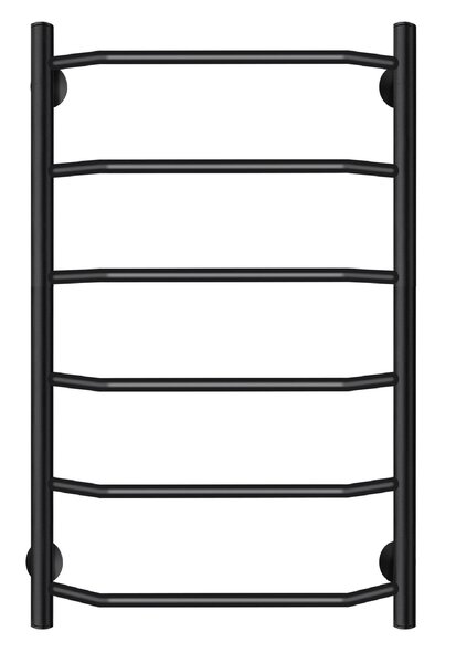 Полотенцесушитель водяной Secado Агата 1 80x40 черный матовый