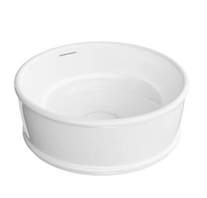 Kerama Marazzi Раковина CIRCO накладная 36*36*13,5см, без отв. под смеситель, без перелива, цвет белый глянцевый