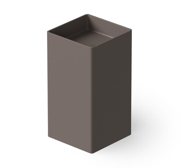 DEA DESIGN Pedestal Basin Раковина напольная 450х450хh900 мм, цвет grey brown