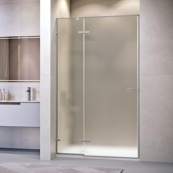 Душевая дверь RGW SV-004Gr 130x200 см, стекло Матовое-Сатинат, регулировка 1285-1305 мм