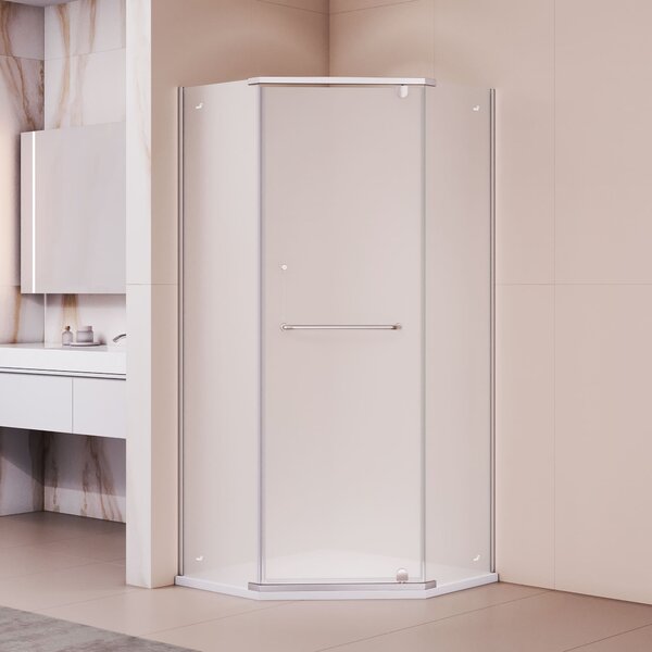 Душевой уголок RGW PA-081 35088100-21 стекло Матовое-Сатинат, профиль Хром, 100х100 см