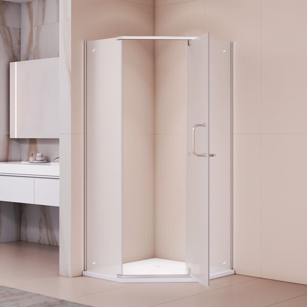 Душевой уголок RGW PA-081 35088199-21 стекло Матовое-Сатинат, профиль Хром, 90х90 см