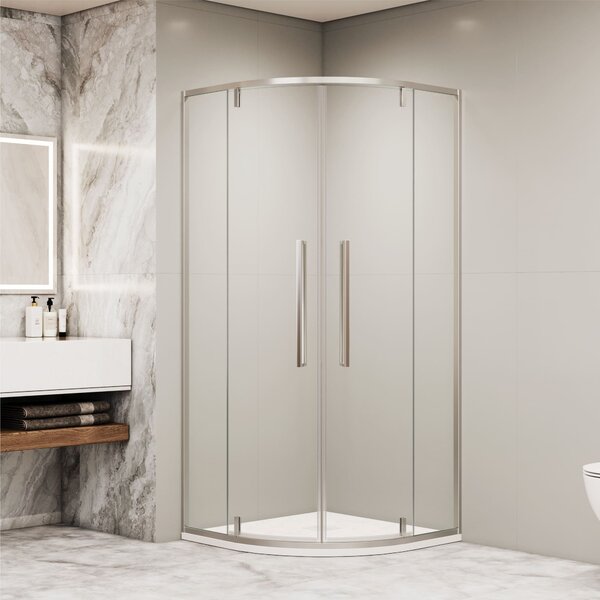 Стеклянный душевой уголок RGW Stilvol SV-53 90х90 профиль хром