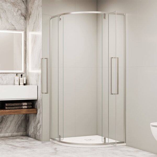 Стеклянный душевой уголок RGW Stilvol SV-53 90х90 профиль хром