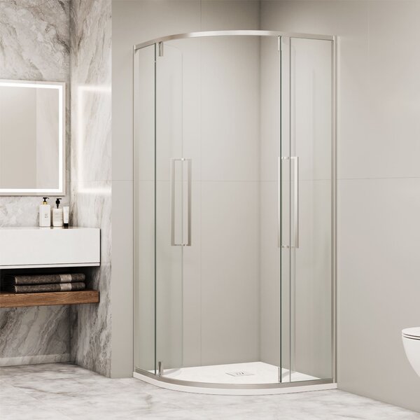 Стеклянный душевой уголок RGW Stilvol SV-53 90х90 профиль хром