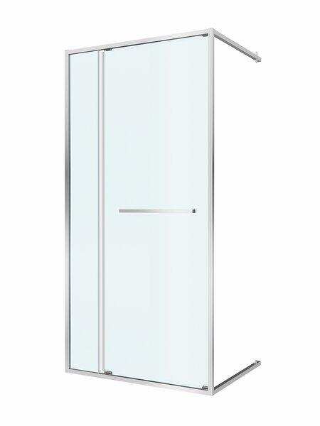 Душевая дверь Cezares LUX-B-FS-11-100-C-CR, профиль хром, регулировка 99,5-101 см