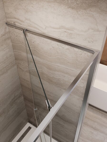 Душевая дверь Cezares LUX-B-FS-1-70-C-CR, профиль хром, регулировка 69,5-71 см