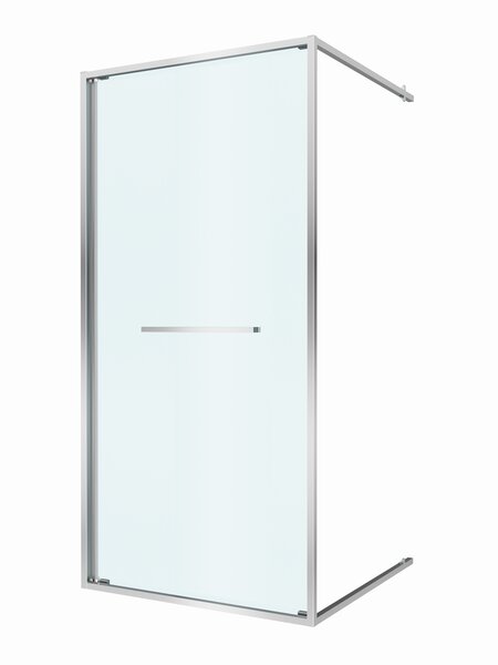 Душевая дверь Cezares LUX-B-FS-1-90-C-CR, профиль хром, регулировка 89,5-91 см