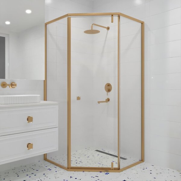Душевой уголок RGW HO-088Gb 350608800-16, стекло Прозрачное , 100х100 см