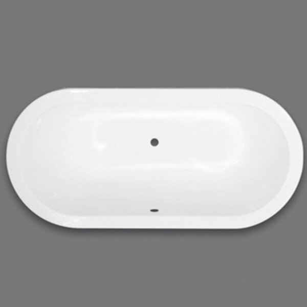 Devon&Devon Bayswater Ванна встроенная чугунная овальная 170x80xh46 cм, цвет: белый