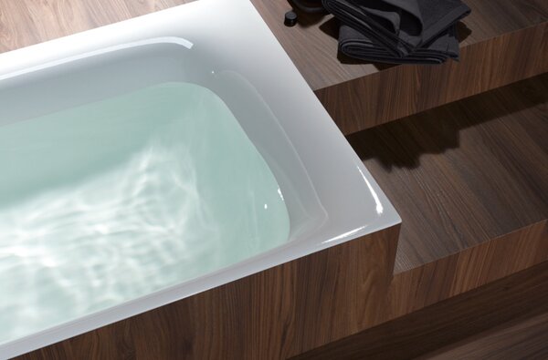 BetteLux Ванна прямоугольная с шумоизоляцией 180x80x45см, BetteGlasur; Plus, встраиваемая, цвет: белый