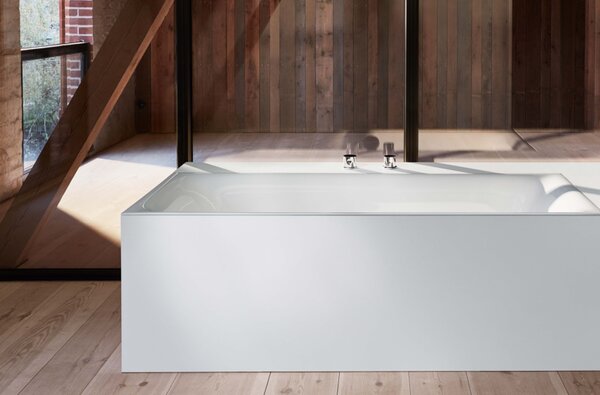 BetteLux Ванна прямоугольная с шумоизоляцией 180x80x45см, BetteGlasur; Plus, встраиваемая, цвет: белый