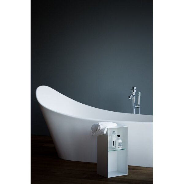Laufen Palomba Ванна 180x89x54см, свободностоящая, из материала Sentec, цвет: белый