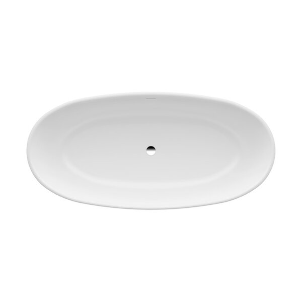 Laufen New Classic Ванна 190x90x58см, отдельностоящая, овальная, материал: Sentec, цвет: белый