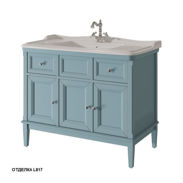 Тумба для раковины Caprigo Jardin 100 цвет L817, арт. 10423