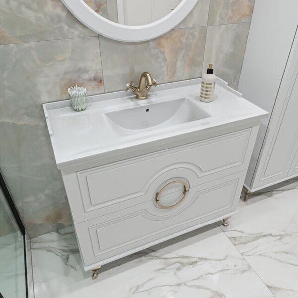 Тумба для раковины Caprigo Valletta 100, цвет SF027 арт. 35319