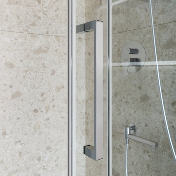 Душевая дверь BelBagno MARINO-2-BF-1-140-C-CR, стекло прозрачное, регулировка 138-141 см