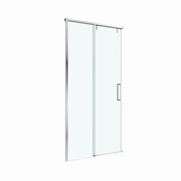 Душевая дверь BelBagno SOFT_CLOSE-1-BF-1-110-C-Cr, стекло прозрачное, регулировка 108,5-110,5 см