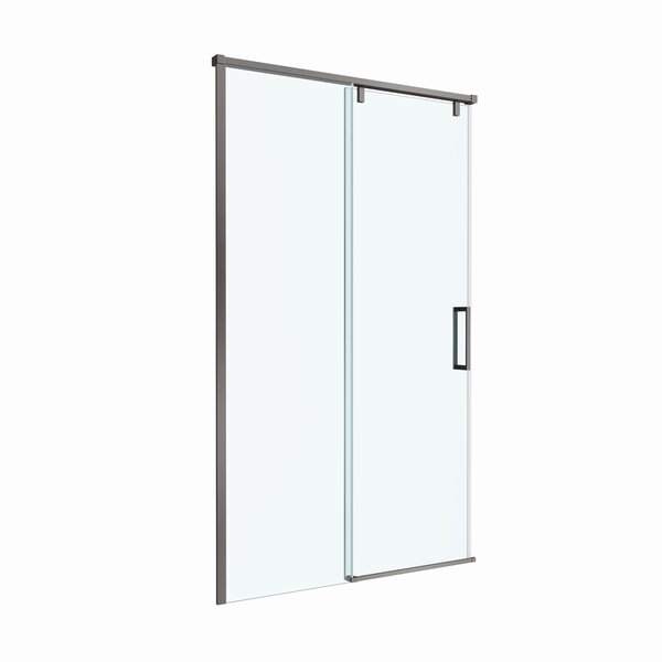 Душевая дверь BelBagno SOFT_CLOSE-1-BF-1-110-C-GM, стекло прозрачное, регулировка 108,5-110,5 см