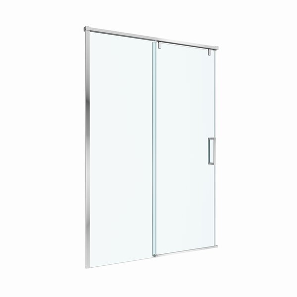 Душевая дверь BelBagno SOFT_CLOSE-1-BF-1-140-C-Cr, стекло прозрачное, регулировка 138,5-140,5 см