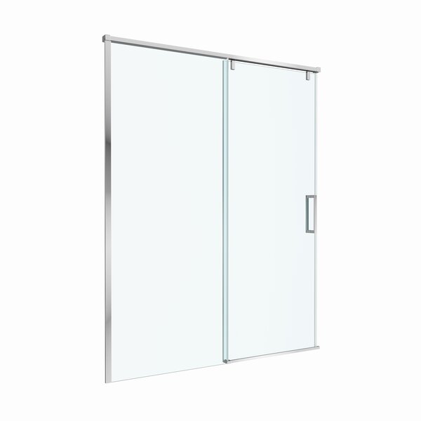 Душевая дверь BelBagno SOFT_CLOSE-1-BF-1-150-C-Cr, стекло прозрачное, регулировка 148,5-150,5 см