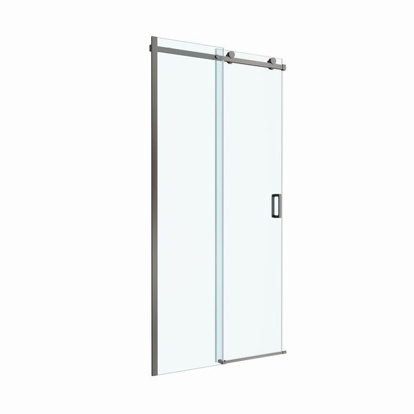 Душевая дверь BelBagno SOFT_CLOSE-2-BF-1-100-C-GM, стекло прозрачное, регулировка 98,5-100,5 см