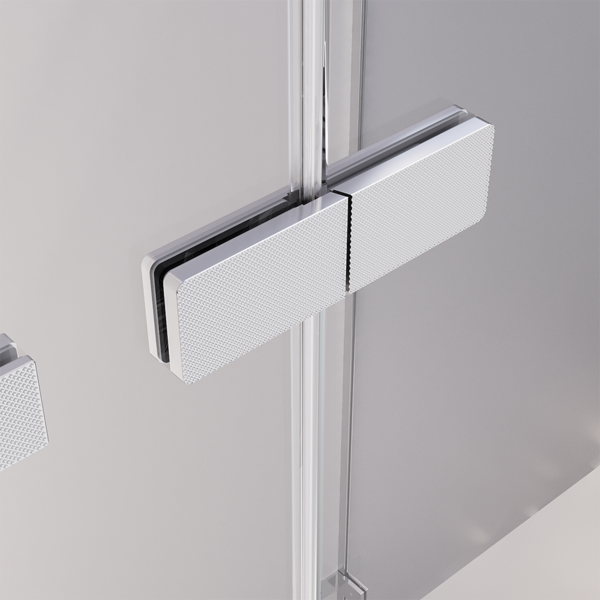 Душевой угол Veconi Premium Alassio SP CH, 1300х1000x2000, хром, стекло прозрачное осветленное